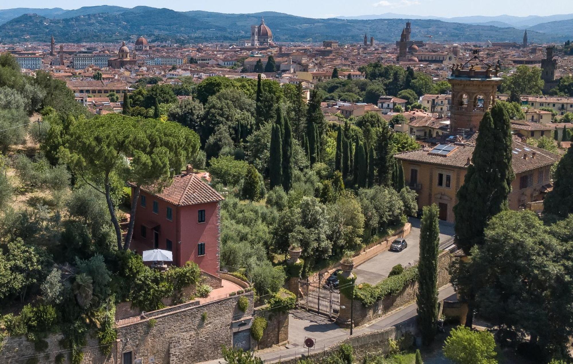Villa Casa Bellosguardo Florenz Exterior foto