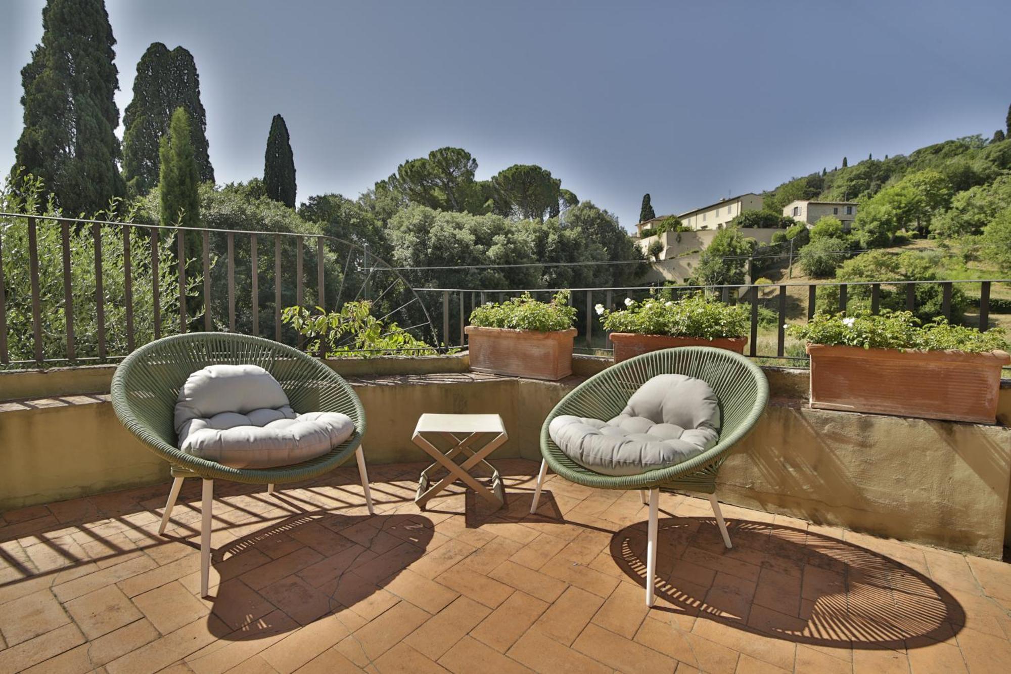 Villa Casa Bellosguardo Florenz Exterior foto