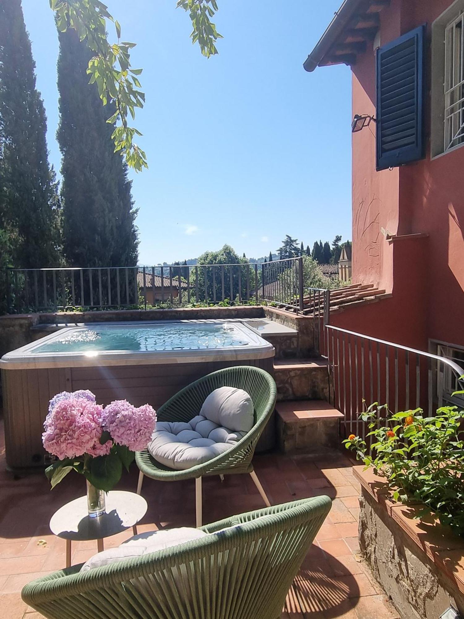 Villa Casa Bellosguardo Florenz Exterior foto